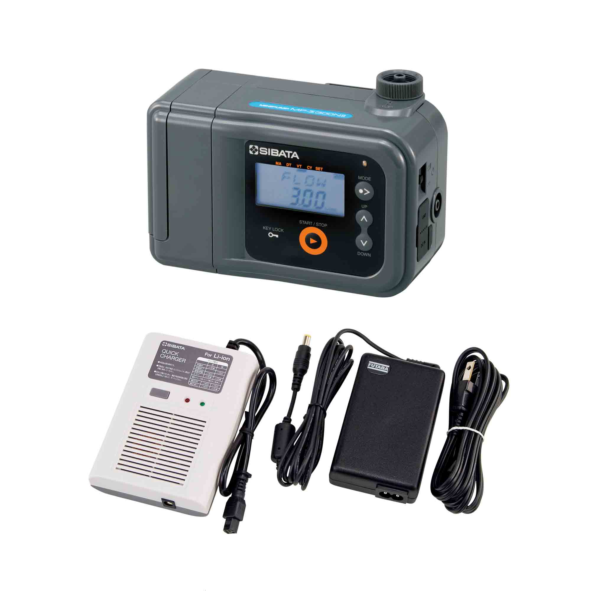 微型空氣流量泵MP-Σ30NⅡ，MP-Σ300NⅡ，MP-Σ500NⅡ型QC-10N